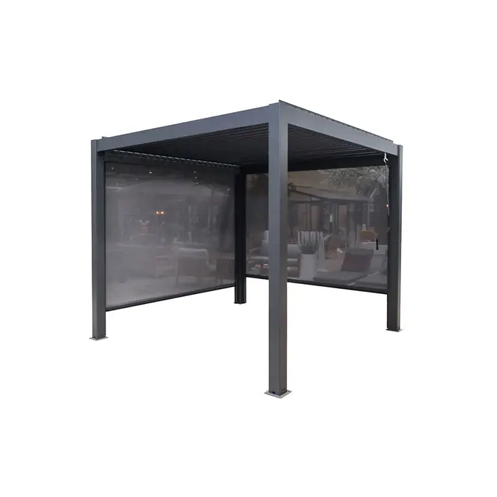 Lamellen Overkapping Milano 3 x 3 | Antraciet