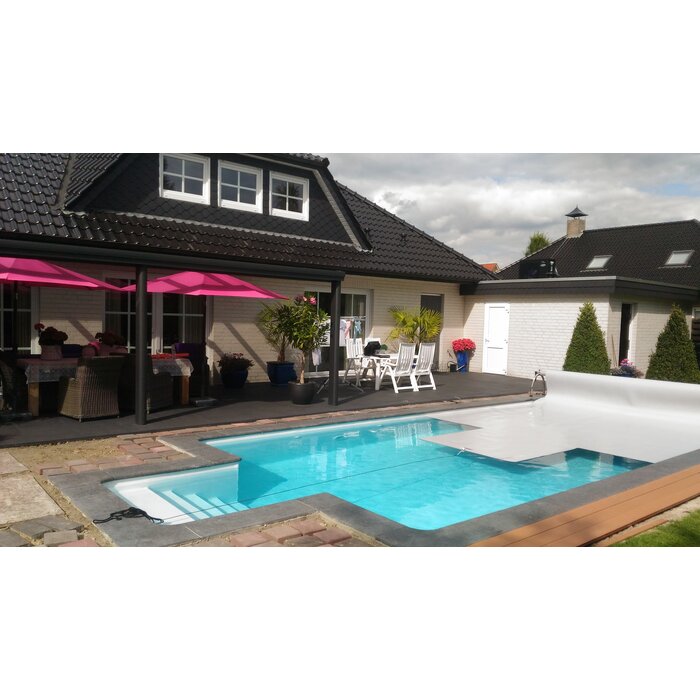 Blue poolcovers BLUE POOLCOVERS 8 MM GRIJS / m2.  VRAAG OFFERTE AAN!!