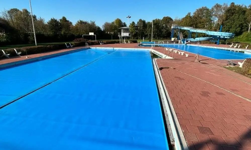 Installatie Blue Poolcovers