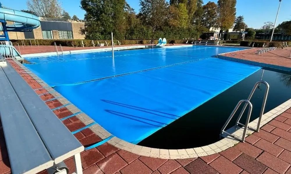 Installatie Blue Poolcovers