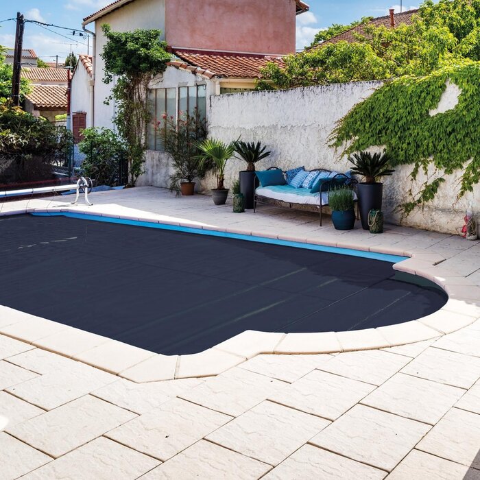Blue poolcovers GeoBubbel isolerende noppenfolie / solarfolie | Dark Blue/Black