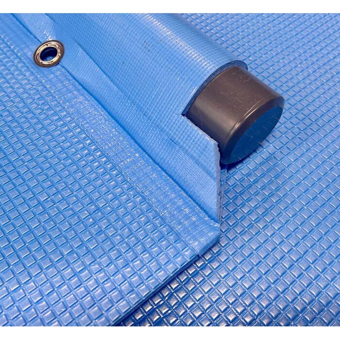 Blue poolcovers Premium Blue Poolcover 7mm Metallic grijs bestellen? Lees de omschrijving hieronder voor extra uitleg. - Copy
