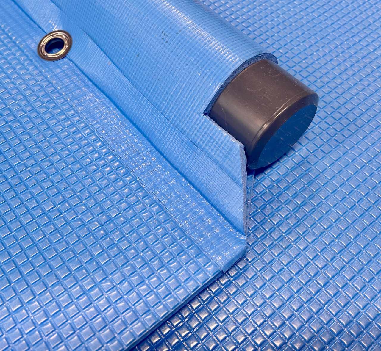Blue poolcovers Premium Blue Poolcover 7mm Metallic grijs bestellen? Lees de omschrijving hieronder voor extra uitleg. - Copy