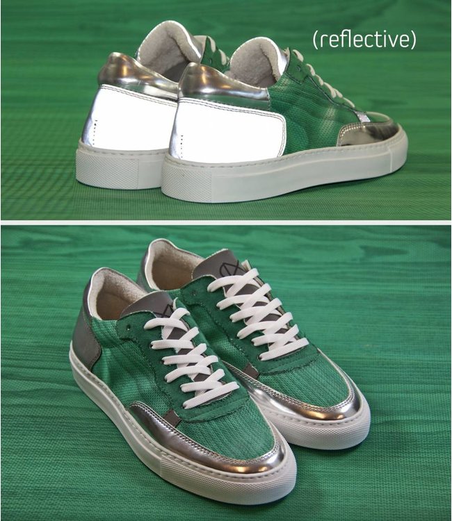 Nat-2 Wood - Green | ‘s Werelds eerste houten vegan sneakers