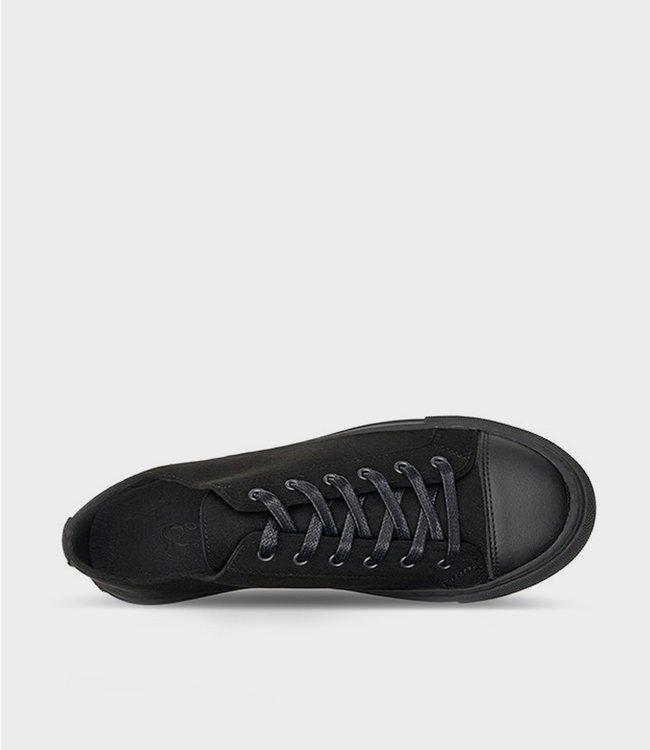 Good Guys Don't Wear Leather Kimi - Black vegan sneaker