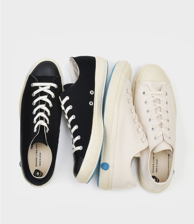 Shoes Like Pottery Low - Black | Vulcanized vegan sneakers