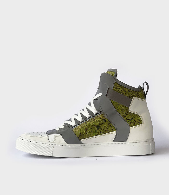 Nat-2 Moss Cube | Vegan sneakers gemaakt van echt mos