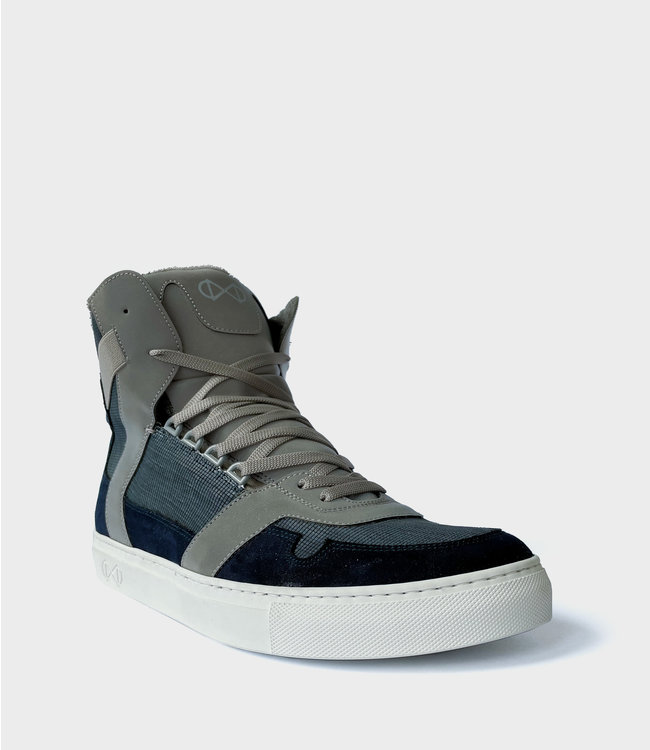 Nat-2 Wooden Cube - Navy | World’s first wooden vegan sneakers