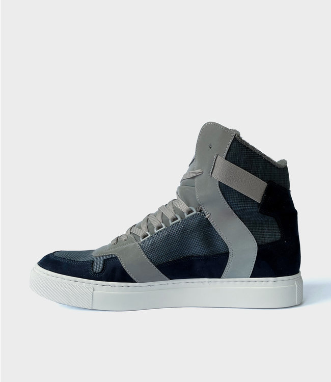 Nat-2 Wooden Cube - Navy | World’s first wooden vegan sneakers