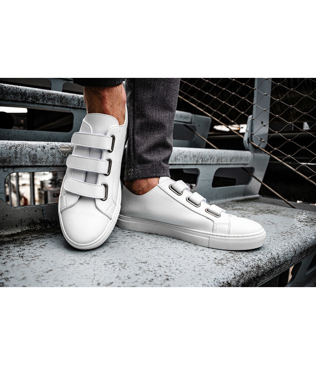 Good Guys Don't Wear Leather Keith - White vegan sneakers