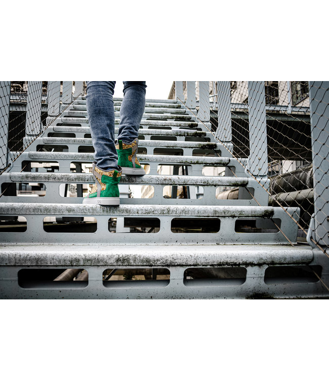 Nat-2 Hayfield Cube | Vegan grass-sneakers made from the Bavarian meadows