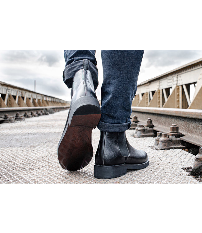 Brave Gentleman Lover - Black | High quality vegan Chelsea boots