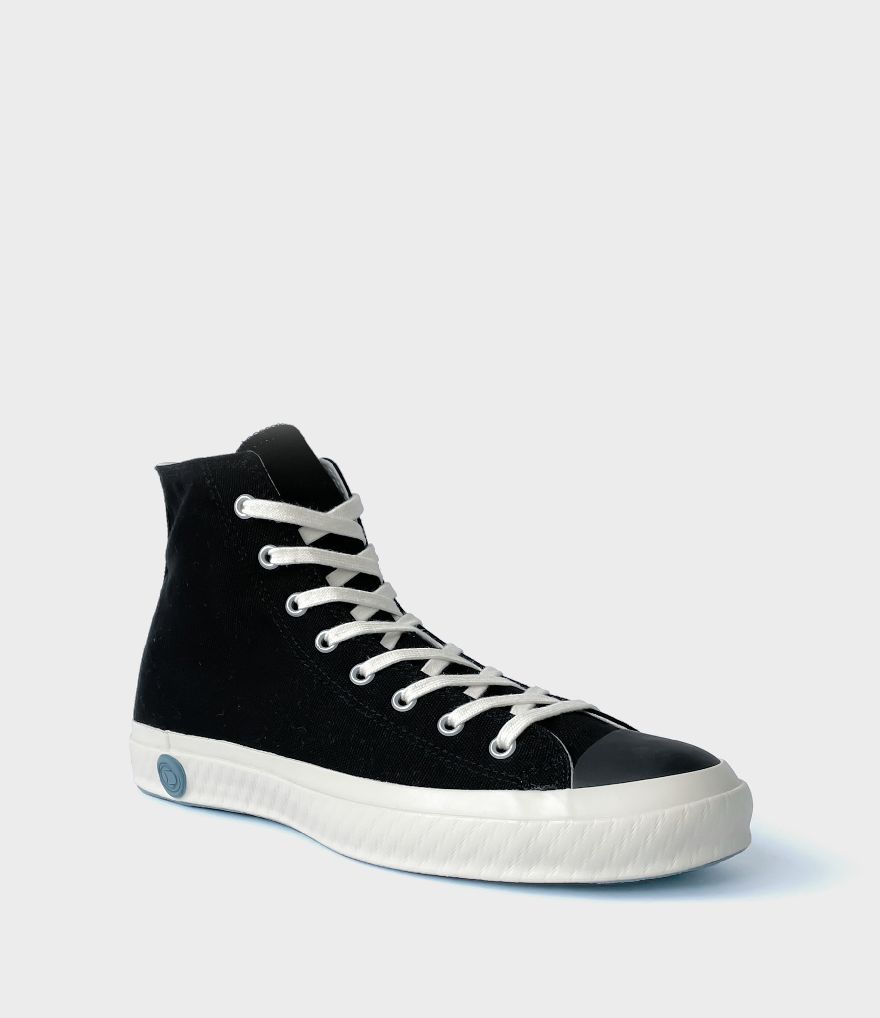 Shoes Like Pottery High - Black | Vulcanized vegan sneakers - Sneaky Panda