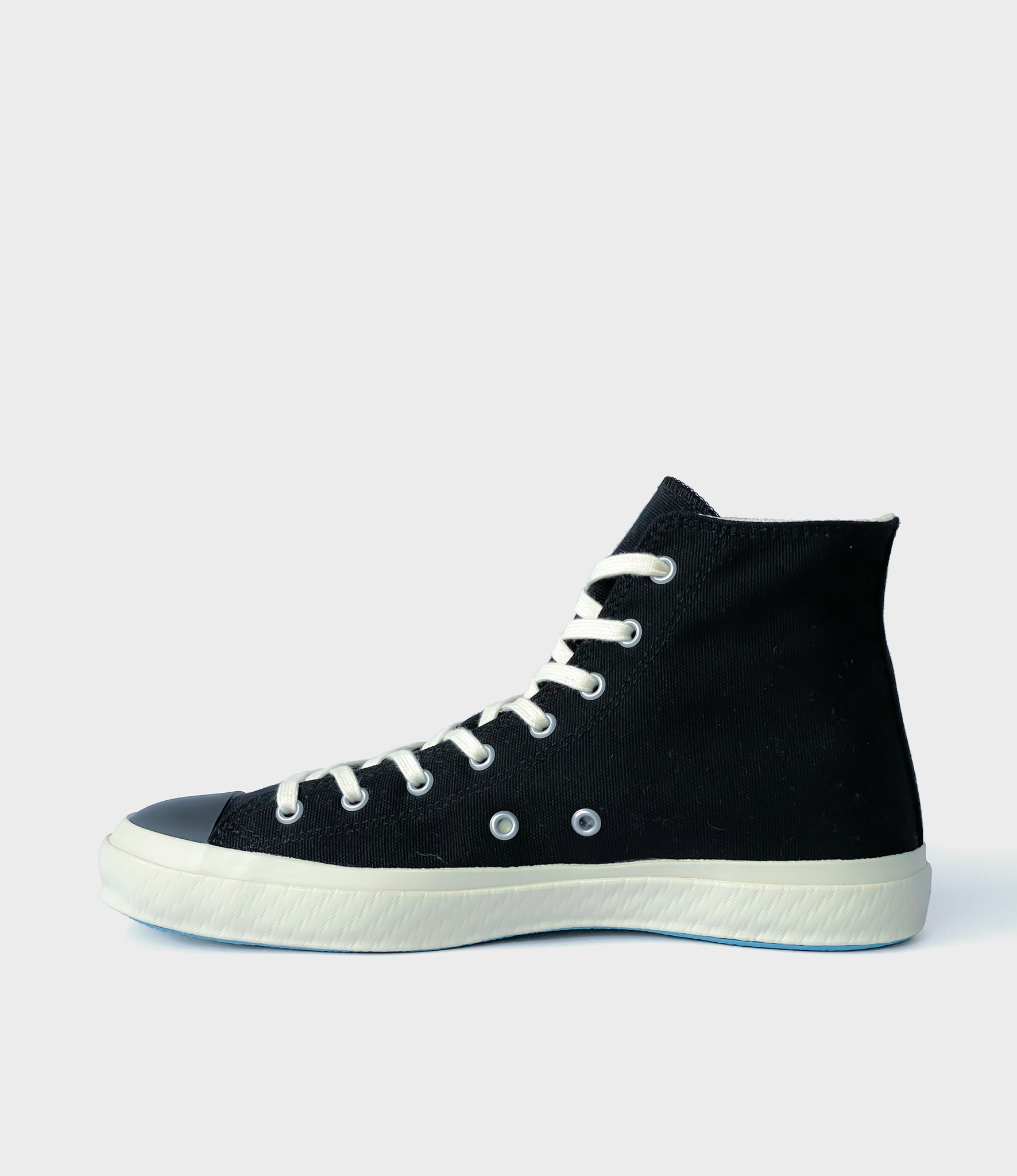 Shoes Like Pottery High Black Vulcanized vegan sneakers Sneaky Panda