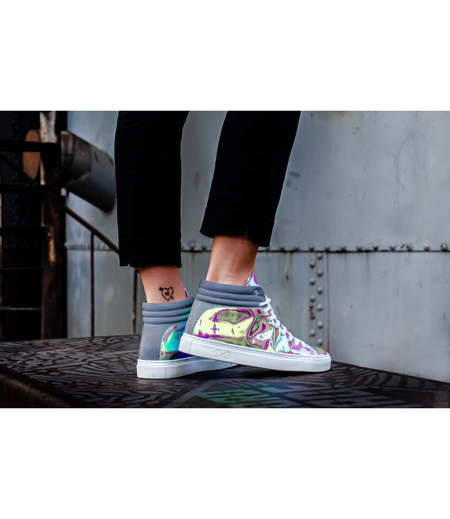 Nat-2 Sleek Vanish | Van kleur veranderende vegan sneakers