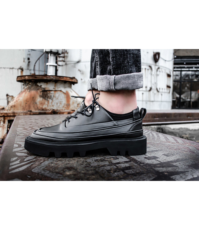 Rombaut OLOV - Beyond Leather Black | Vegan Derby shoe