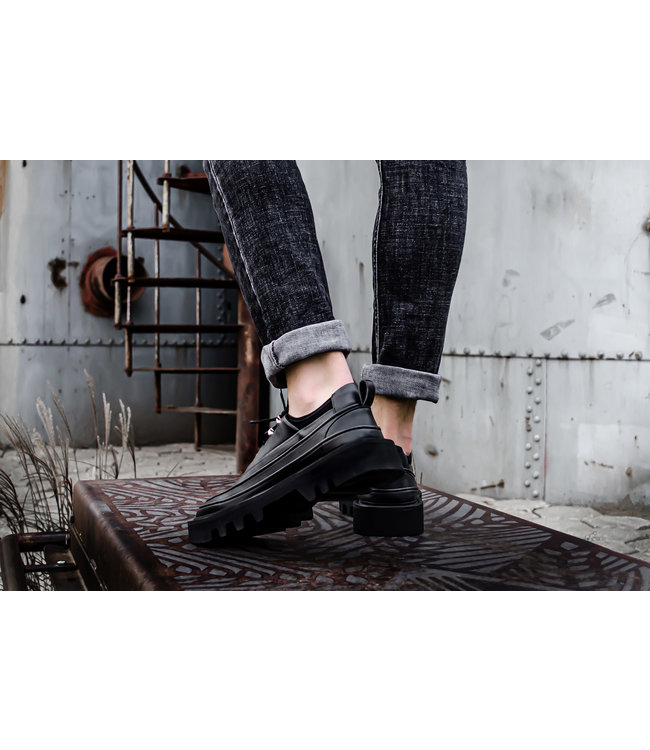 Rombaut OLOV - Beyond Leather Black | Vegan Derby shoe