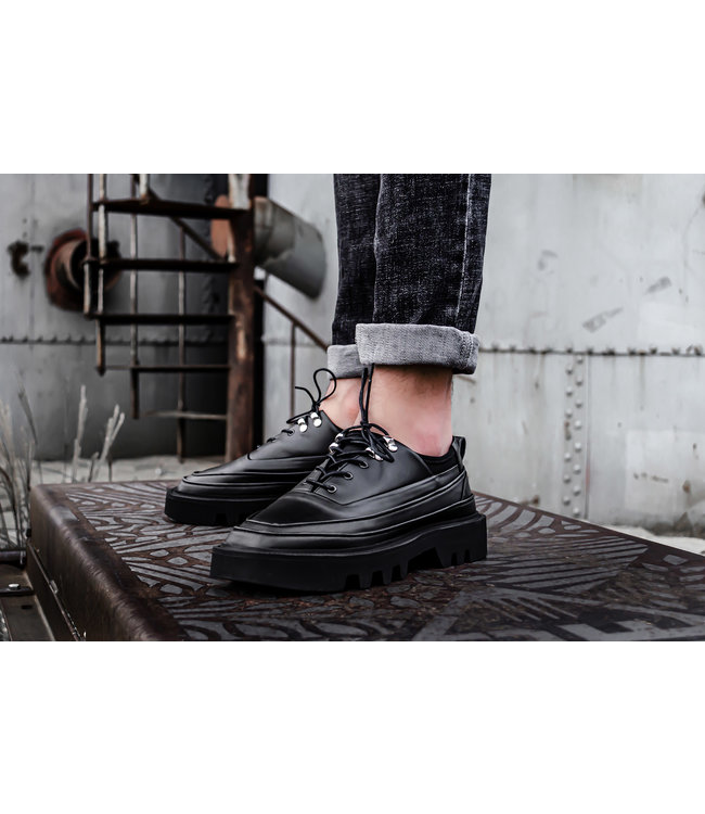 Rombaut OLOV - Beyond Leather Black | Vegan Derby shoe