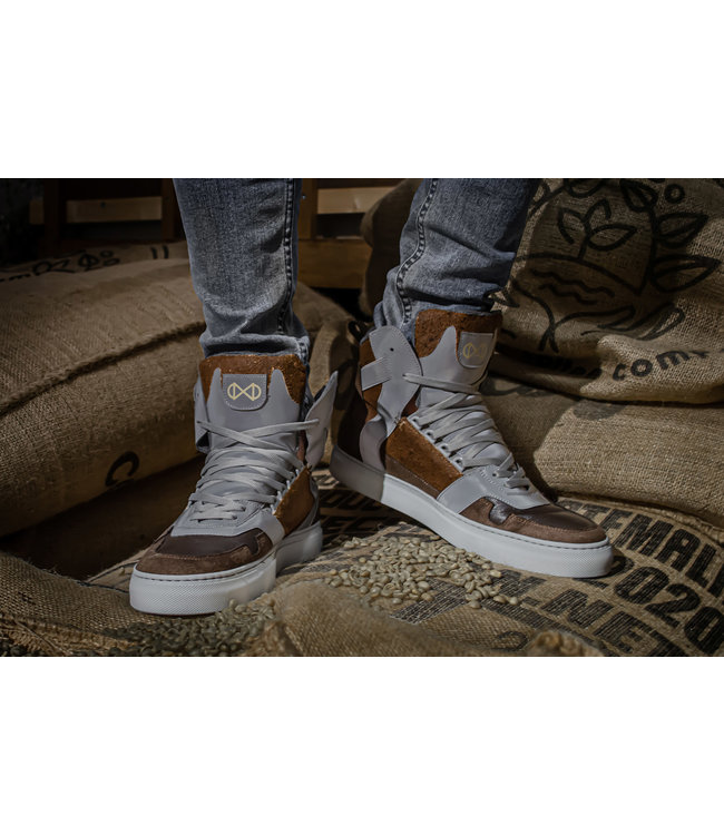 Nat-2 Coffee Cube | Vegan sneakers gemaakt van echte koffie