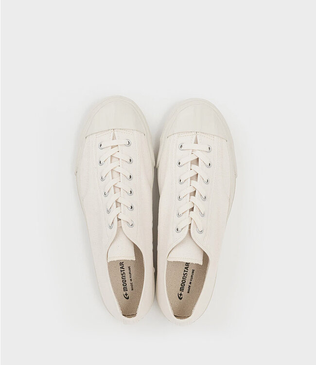 Moonstar Gym Classic - Off-white | Vulcanized vegan sneakers