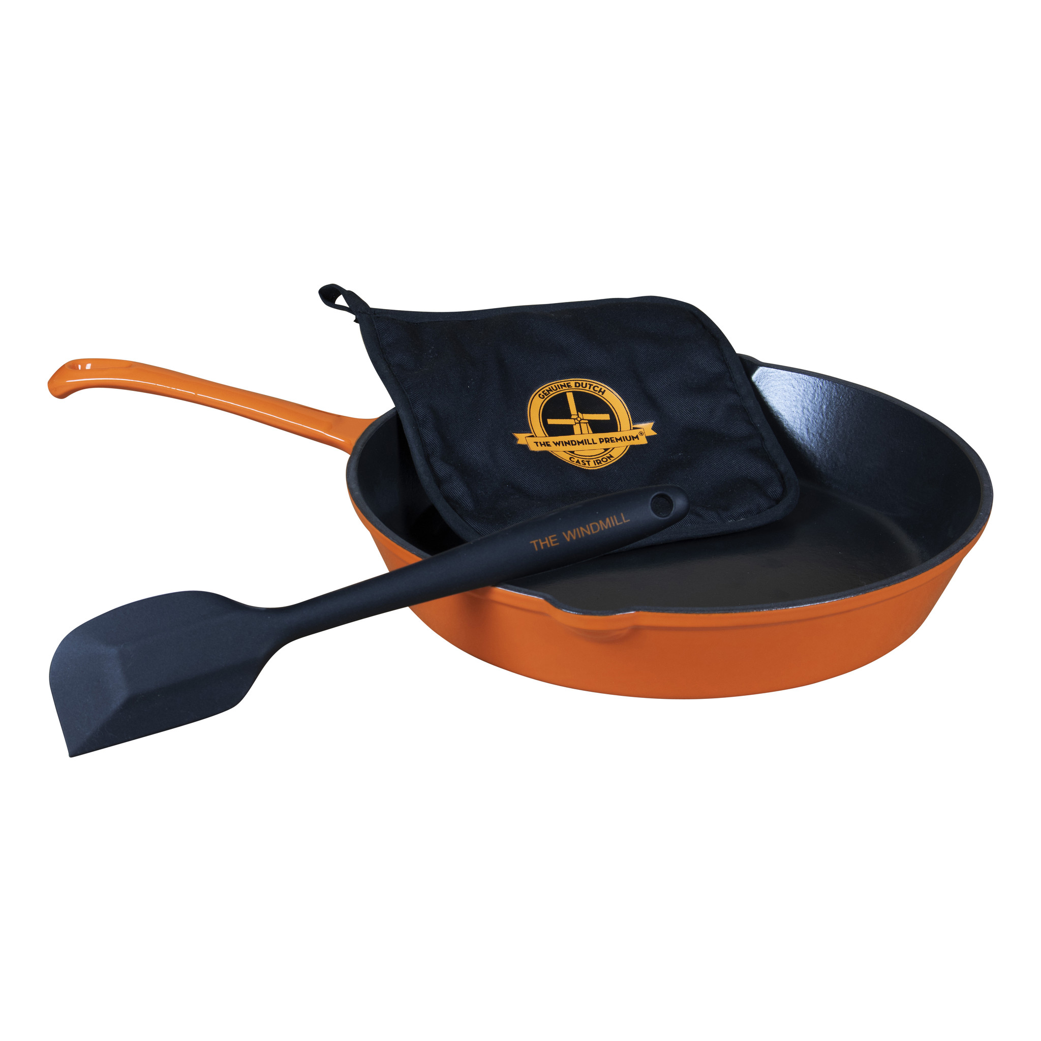 The Windmill Premium Emaille Skillet Extra