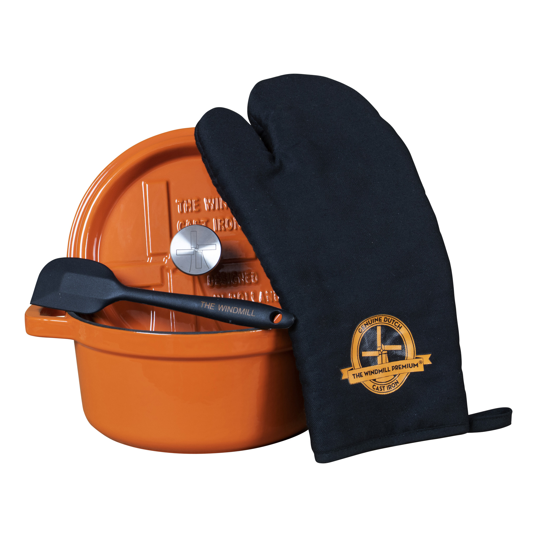 The Windmill Premium Emaille BBQ Pan Small