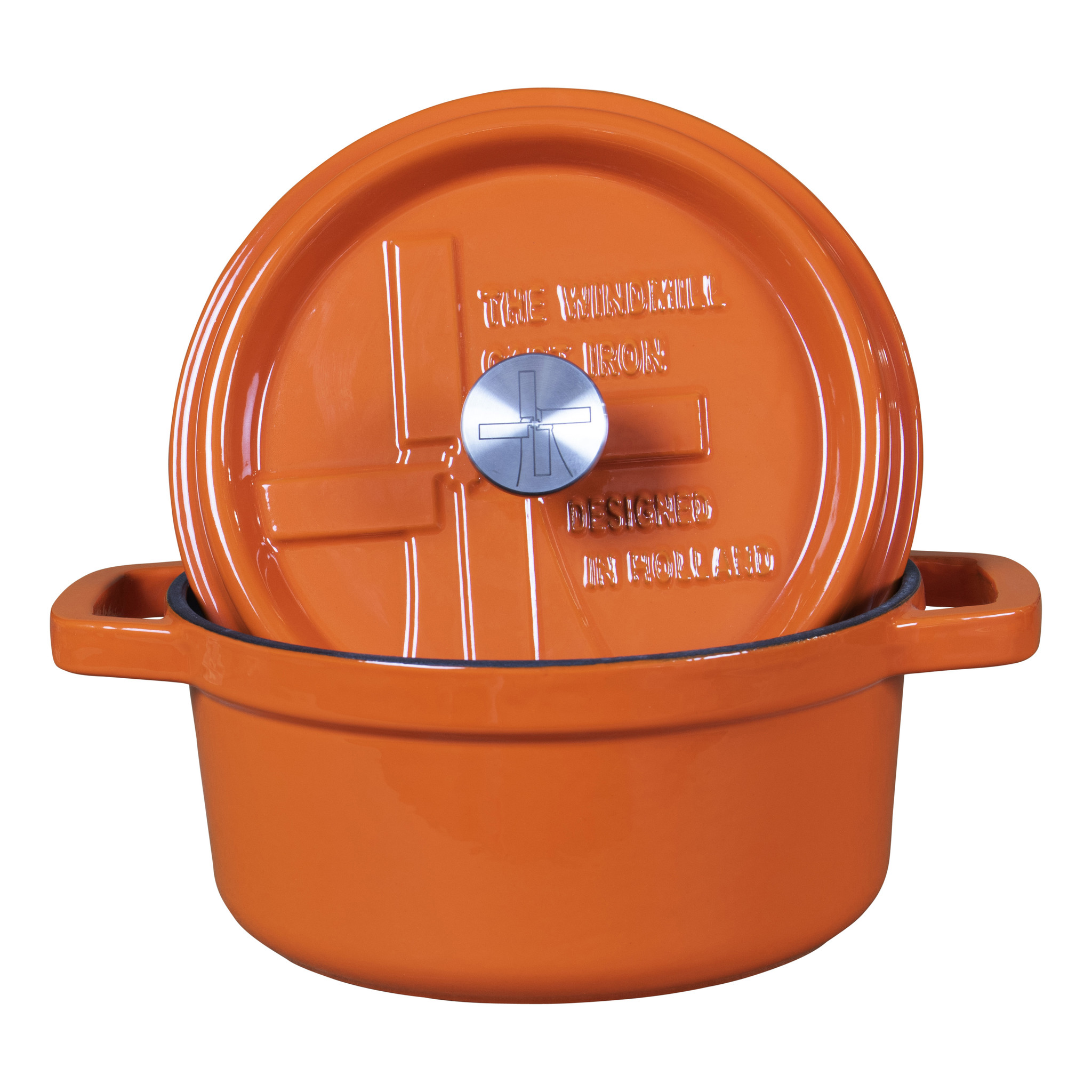 The Windmill Premium Emaille BBQ Pan Small