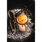 The Windmill Burger iron with short handles