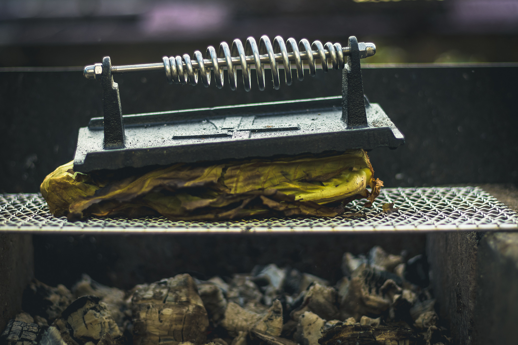 The Windmill Cast Iron Grill Press