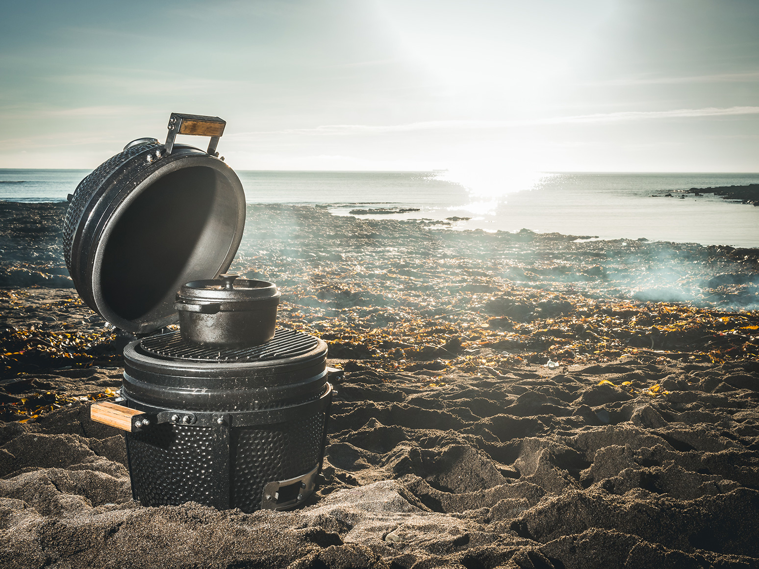 The Windmill BBQ Pan With Lid M