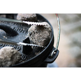 The Windmill Charcoal Tong  Stainless Steel