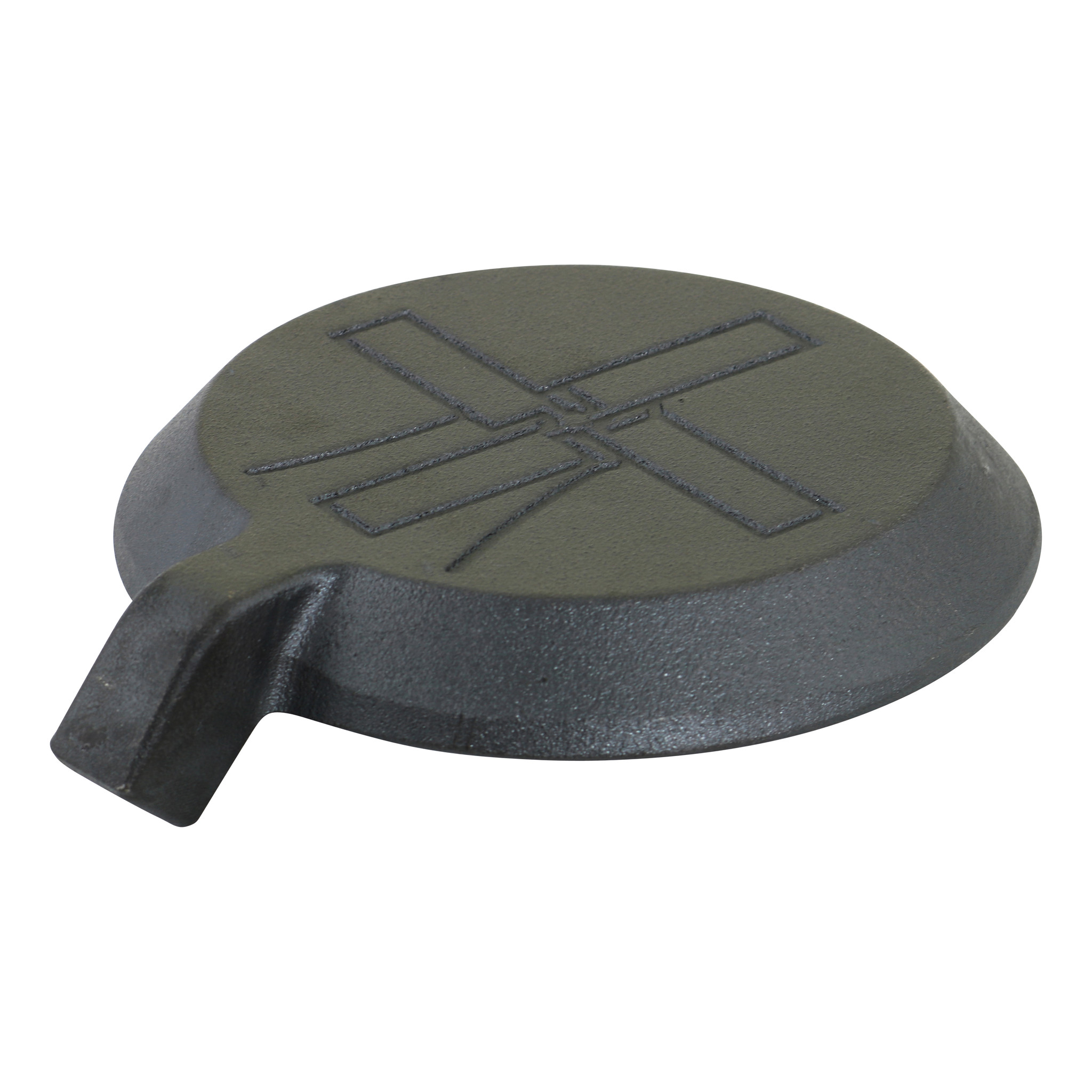 The Windmill Campfire Skillet met korte handvaten