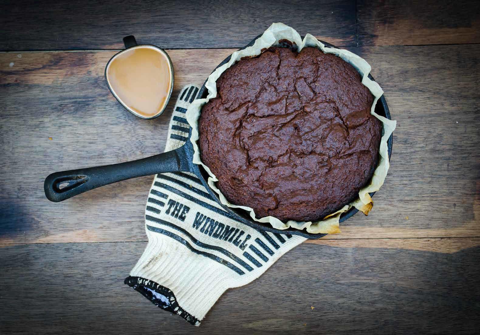 Recept: Laphroaig caramel dark chocolate brownies