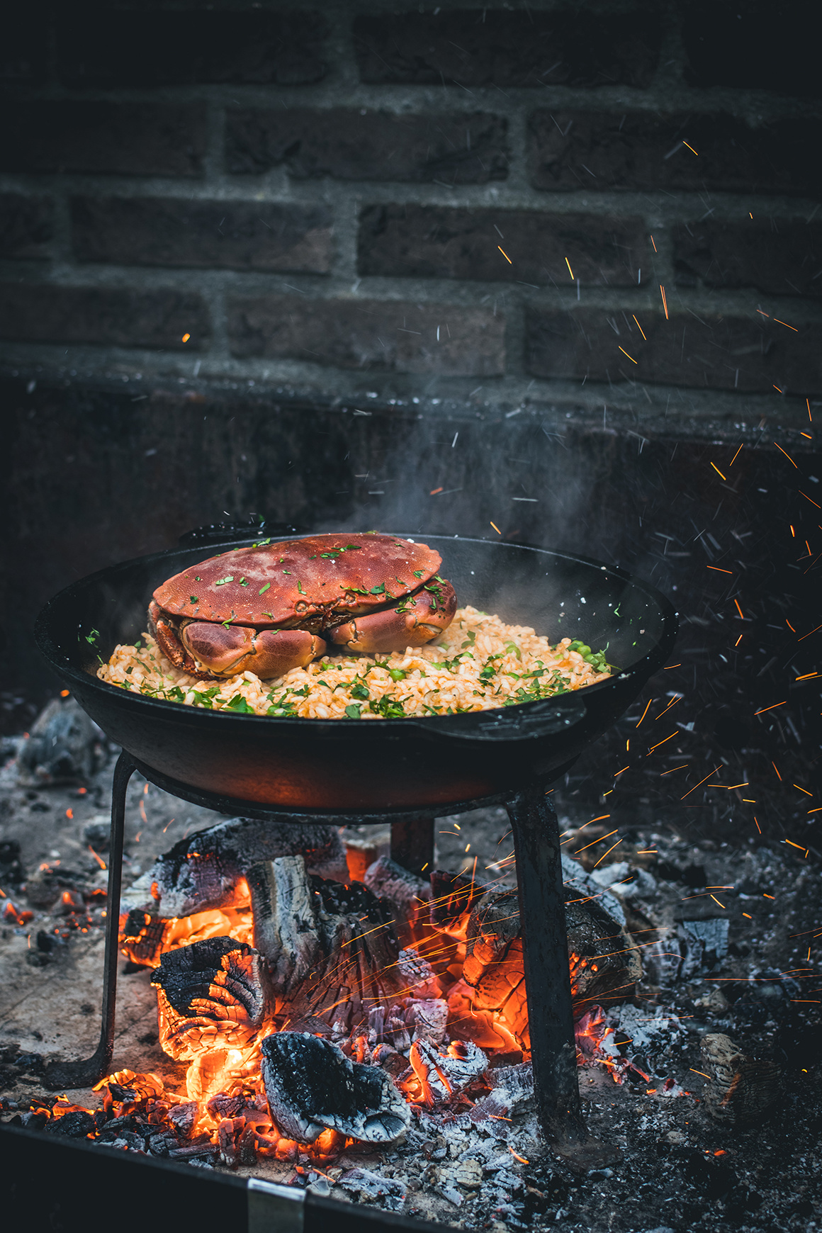 Poêle à paella