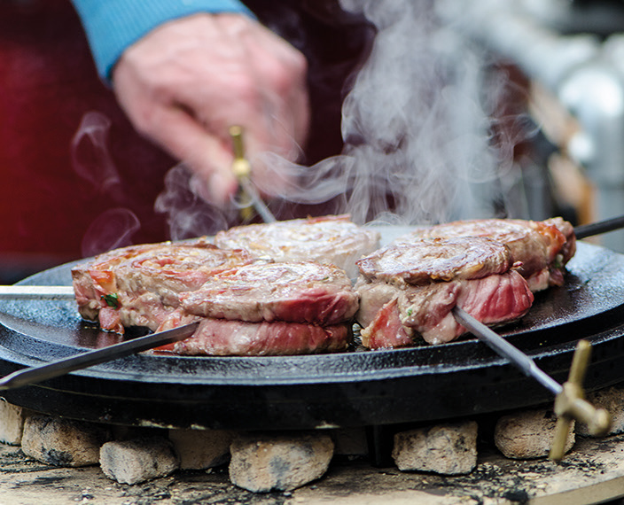 Recept: Steak pin wheels
