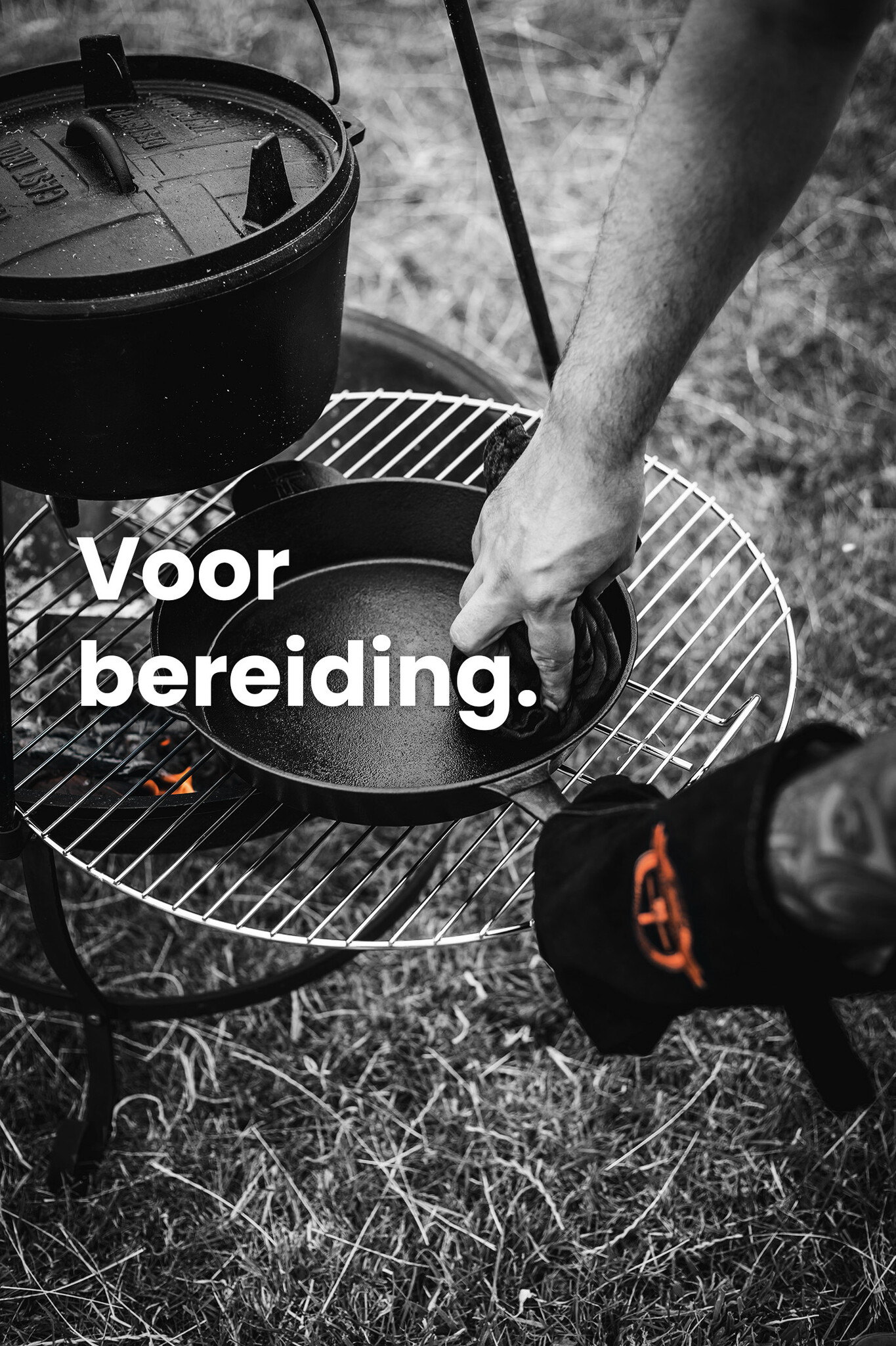 Voorbereiding & inbranden