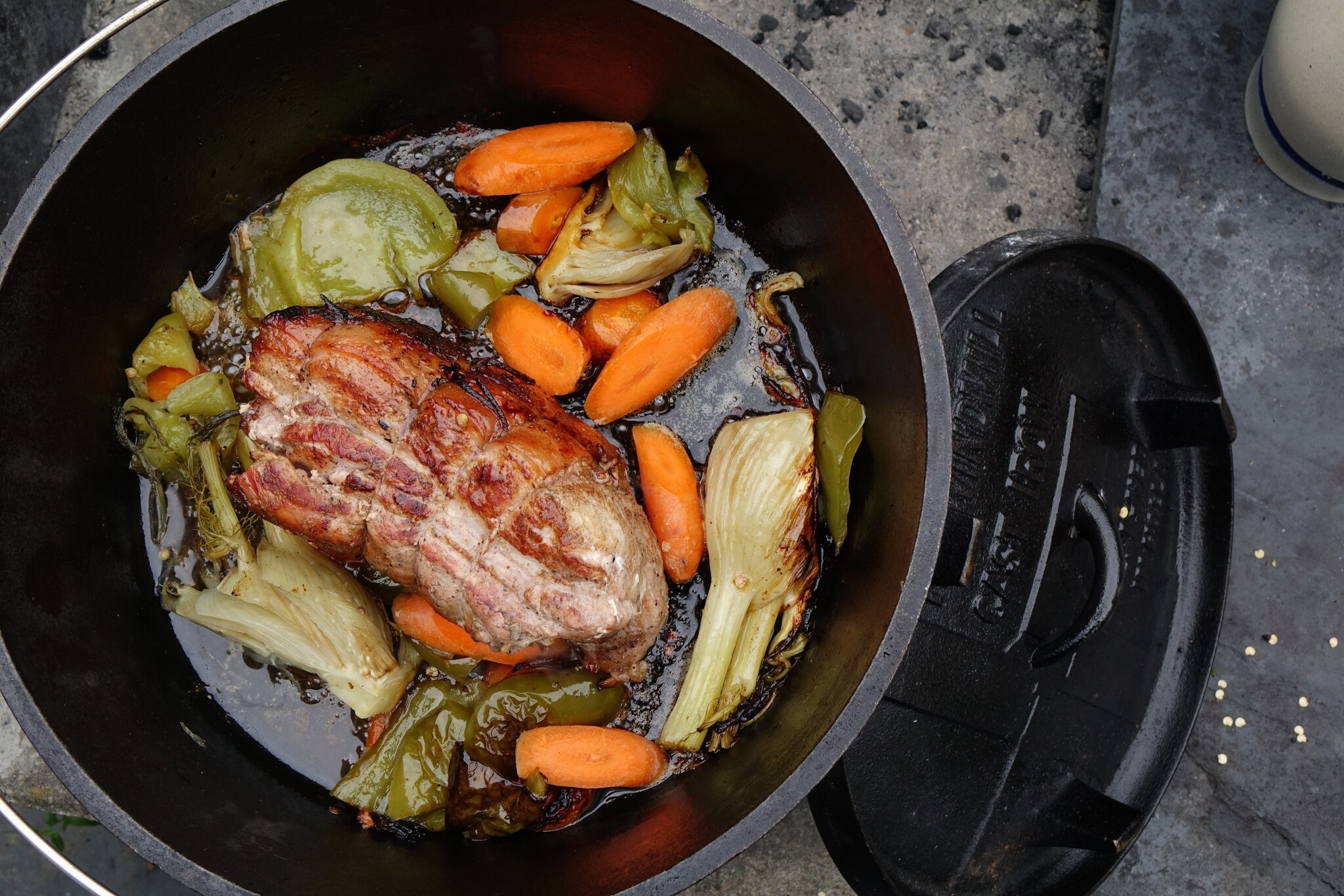 Rezept: Bauchspeck-Roulade