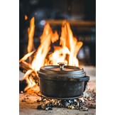 The Windmill rvs dekselknop S