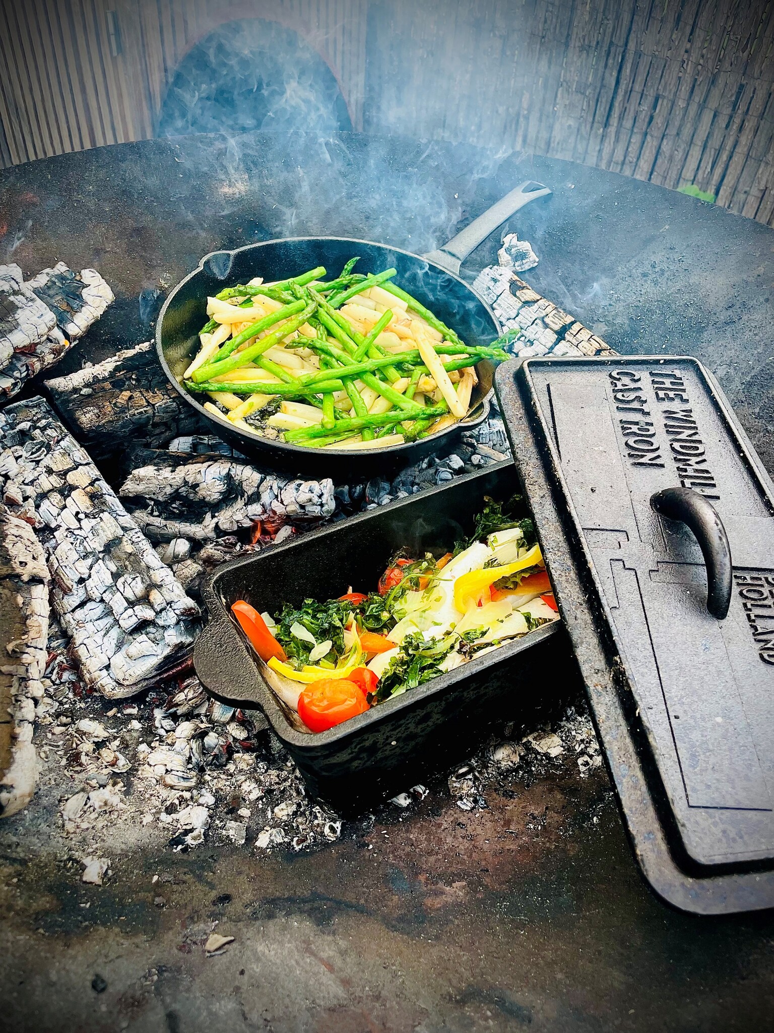 Rezept: Seebarsch mit Spargel