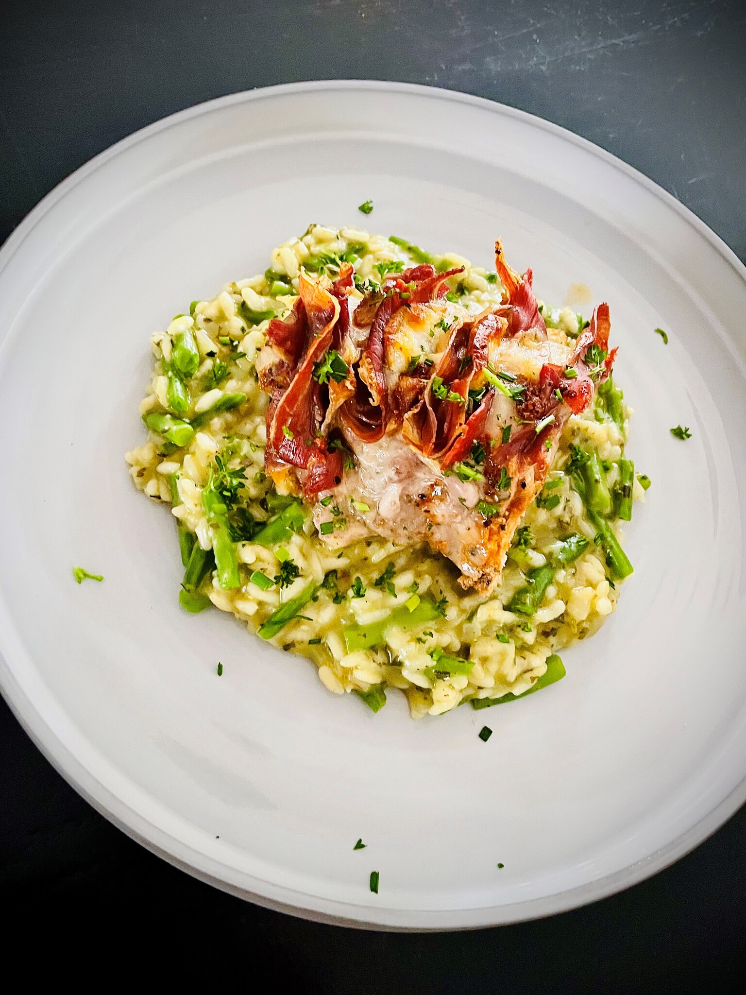 Rezept: Risotto mit Schweinefilet