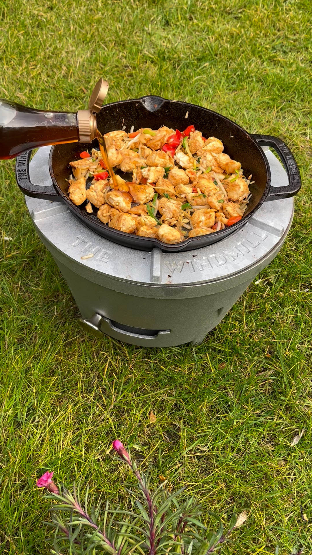 Légumes dans la poêle