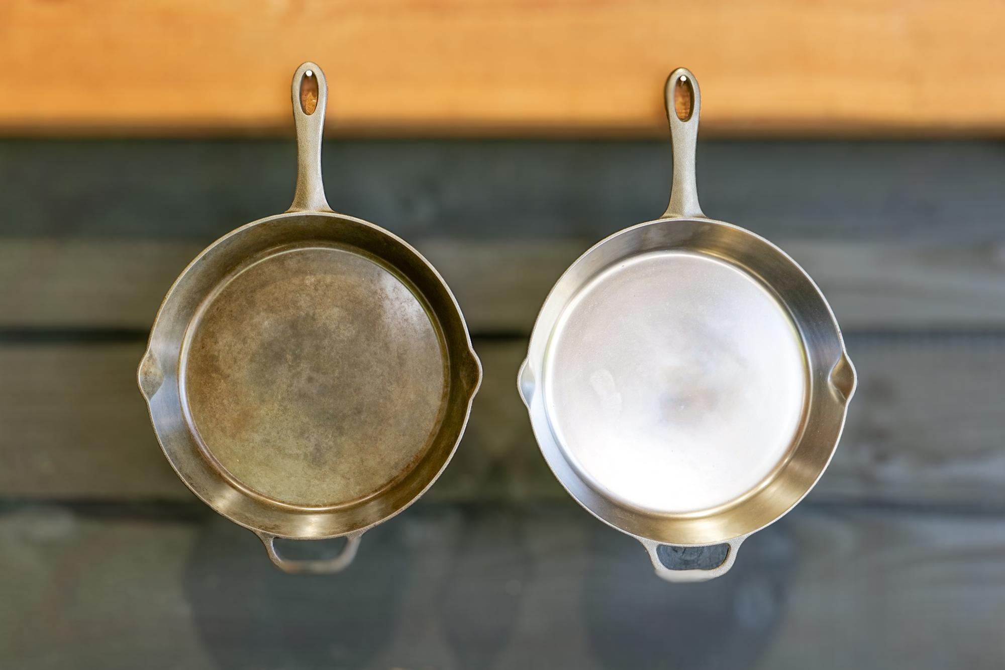 PitmasterX 12 inch mirror skillet with handle