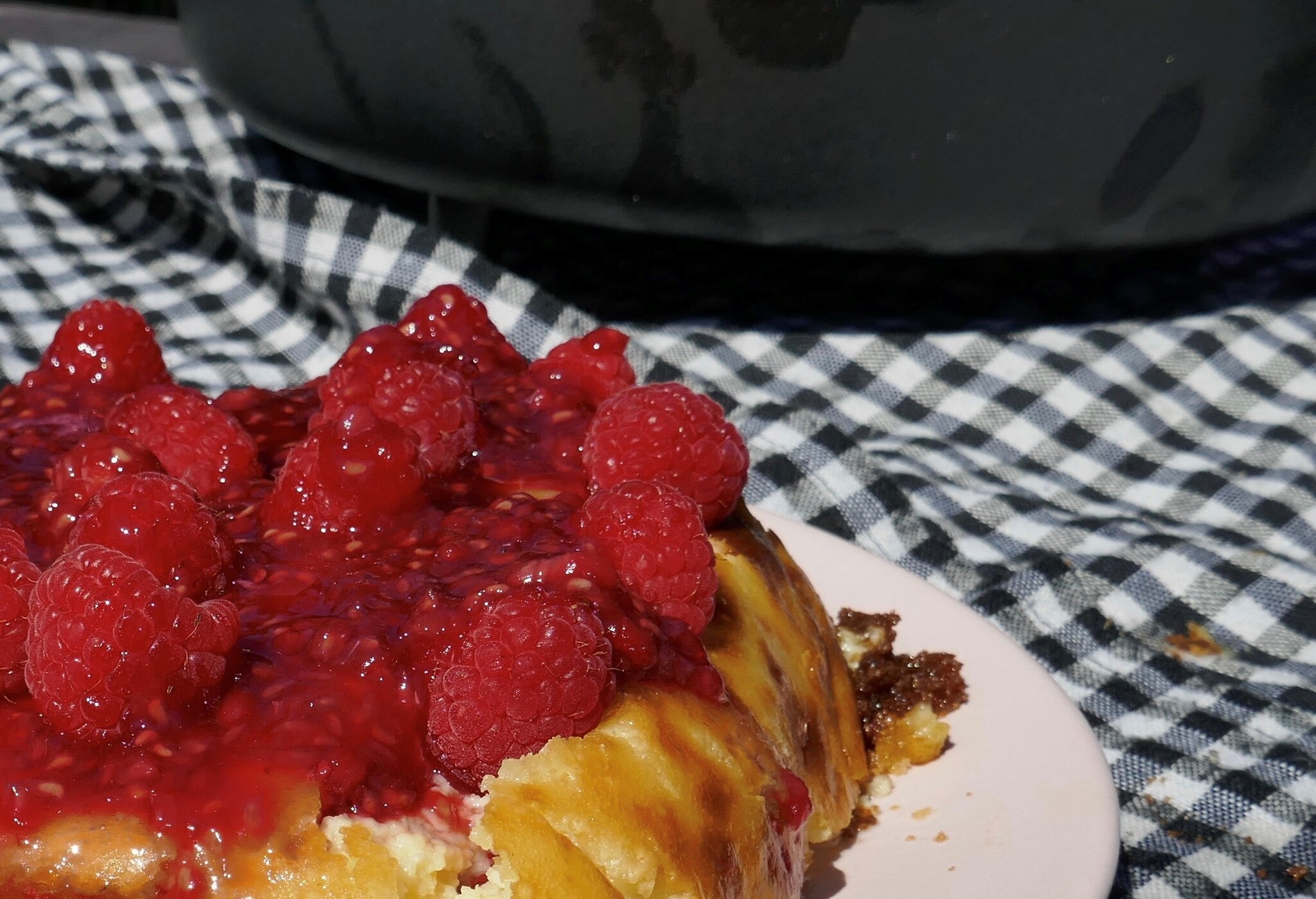 Cheesecake uit de Dutch Oven (DO)