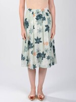 Midi skirt HANA | Print Flower