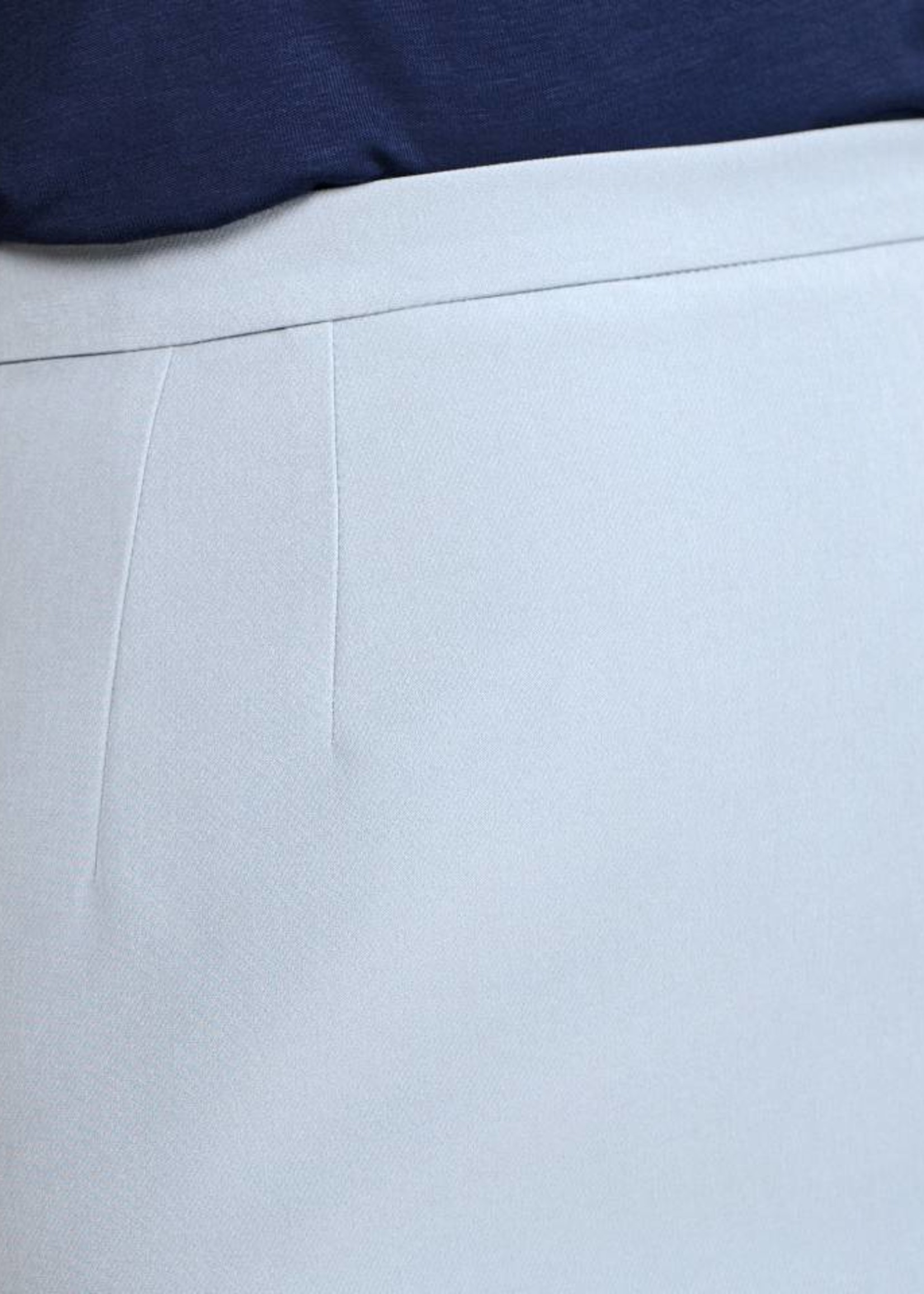Pencil skirt in light blue