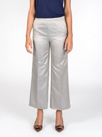 Cropped Pants | Silver