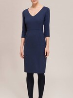 V-neck dress | Blue