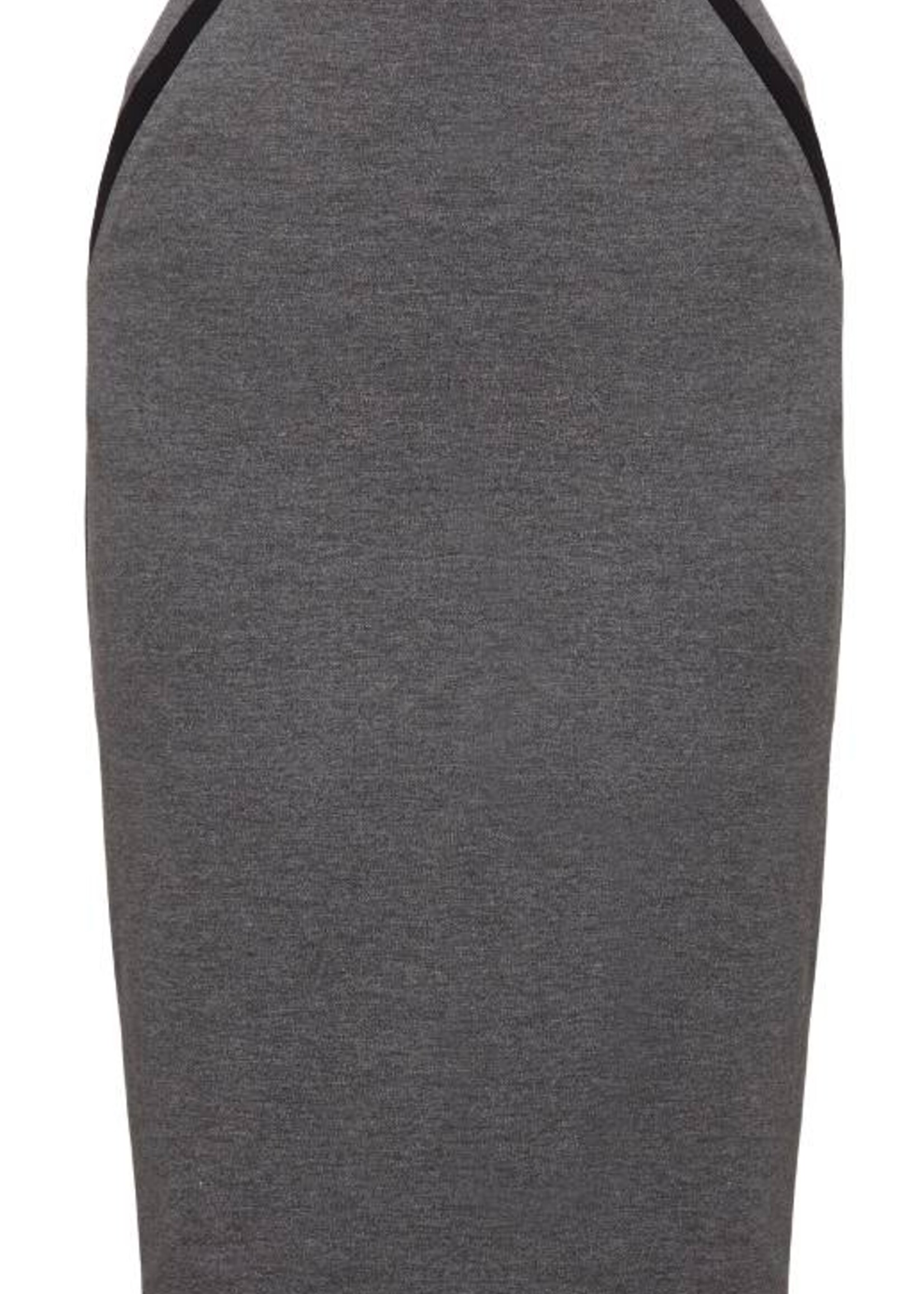 Jersey pencil skirt with pockets