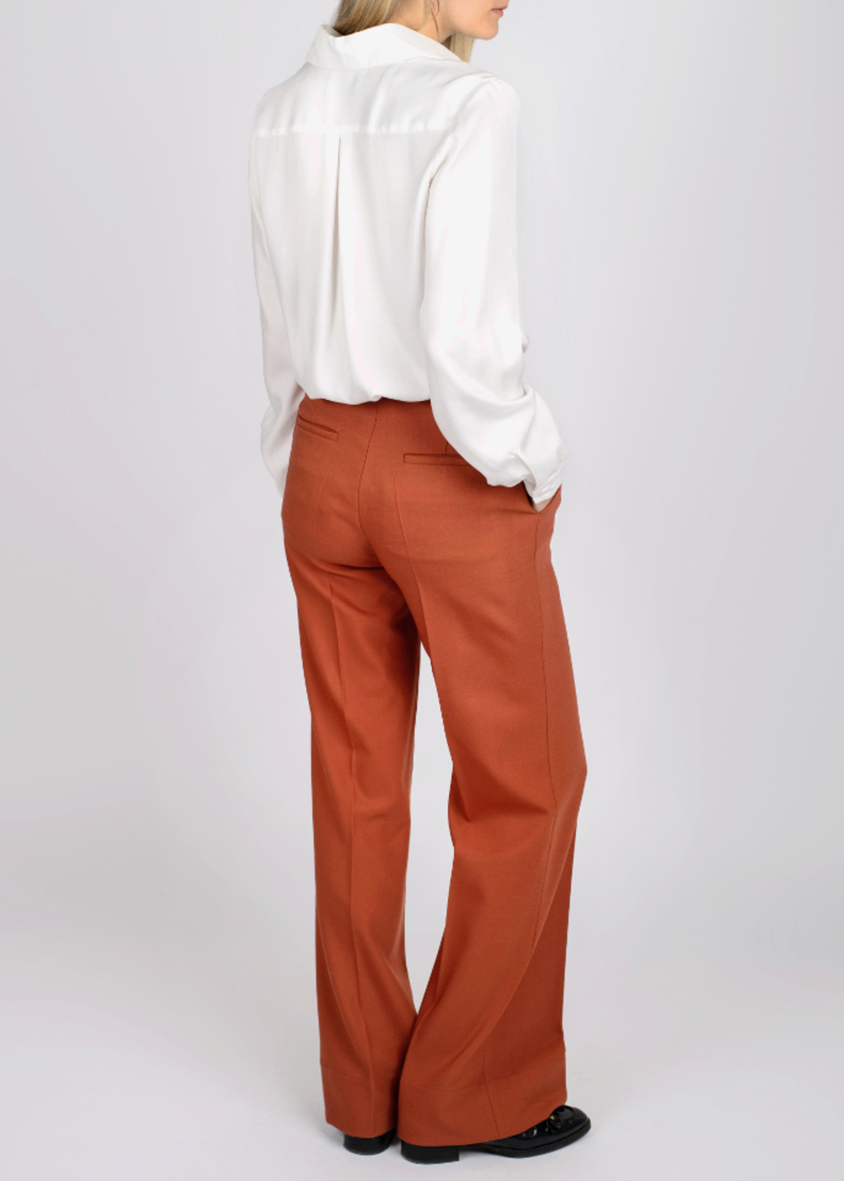Pants WANDA | Rusty orange