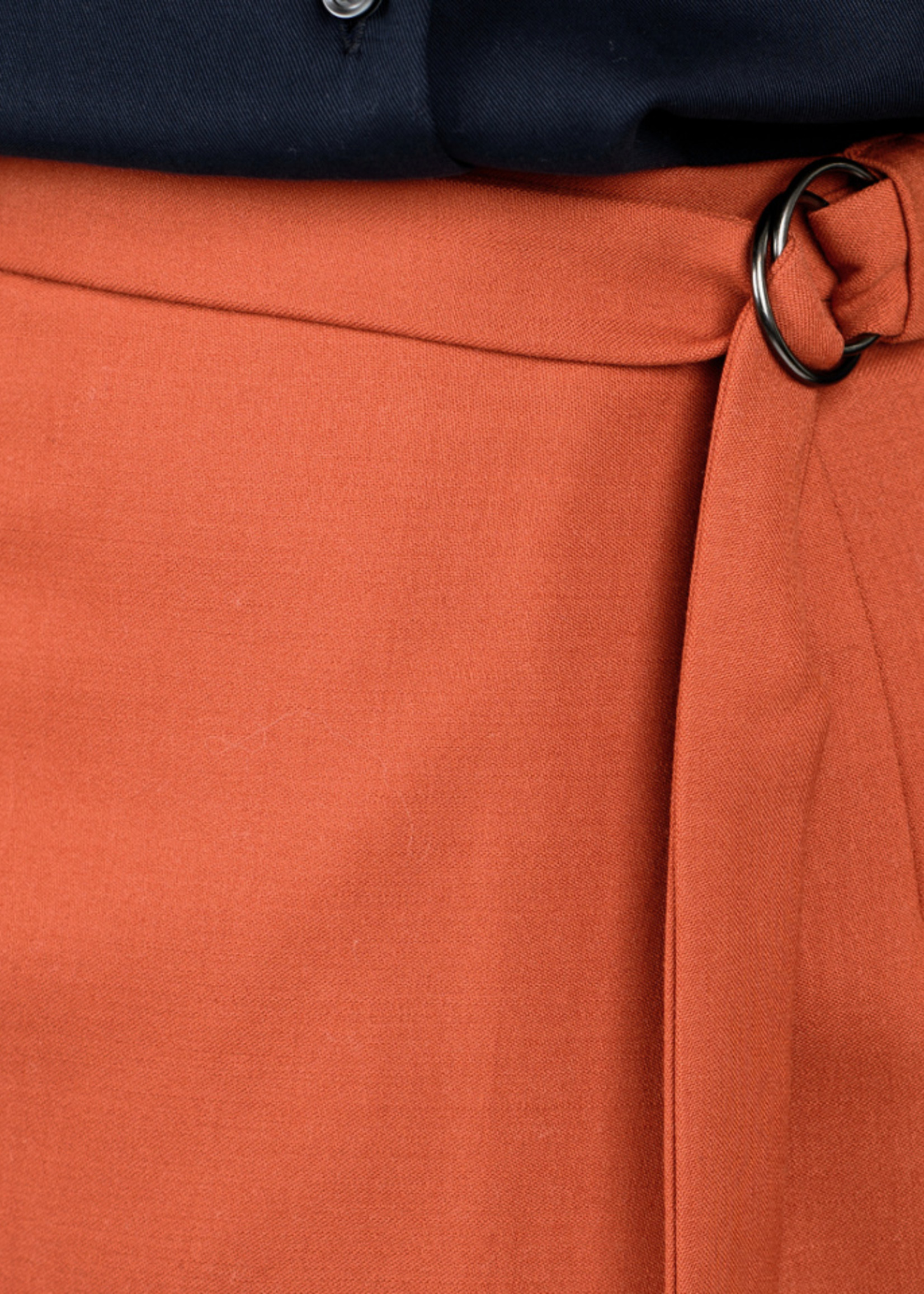Skirt wrap look | Rusty orange